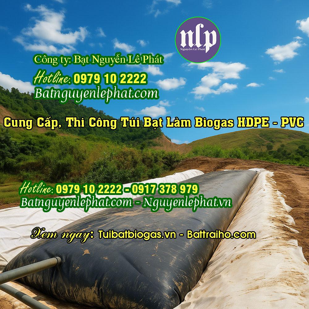 Hình ảnh so sánh các loại hầm biogas phổ biến như hầm xây gạch truyền thống, hầm composite và hầm biogas HDPE hiện đại.