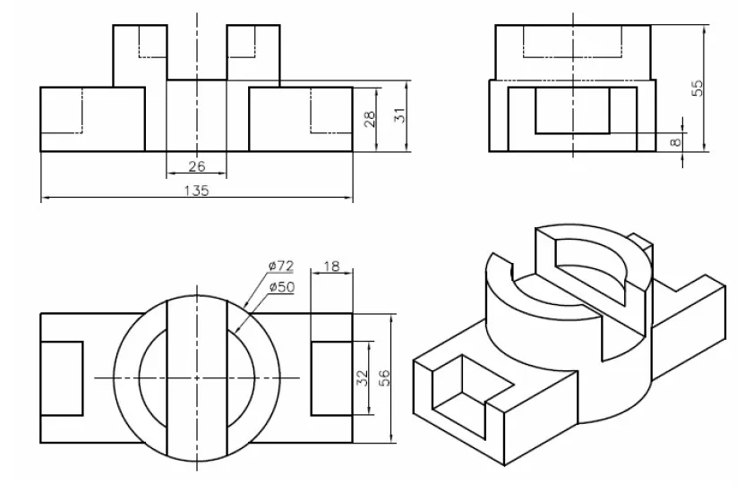 Các mô hình có hình dạng độc đáo và phức tạp được dựng trong AutoCAD 3D