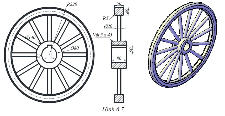 Các ví dụ về mô hình Solid được hiệu chỉnh và hoàn thiện