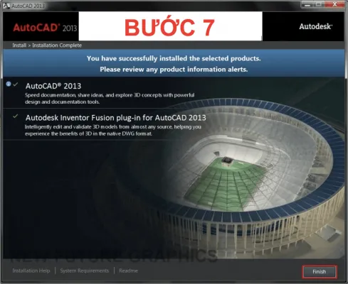 Cài đặt thành công