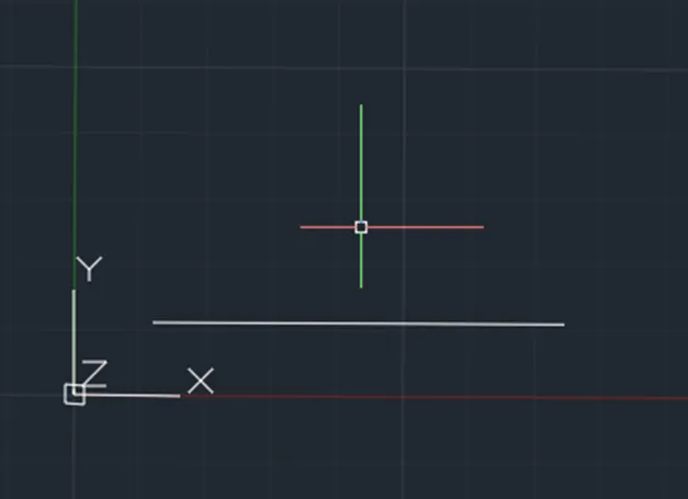 Con trỏ sợi tóc trong AutoCAD giúp định vị chính xác
