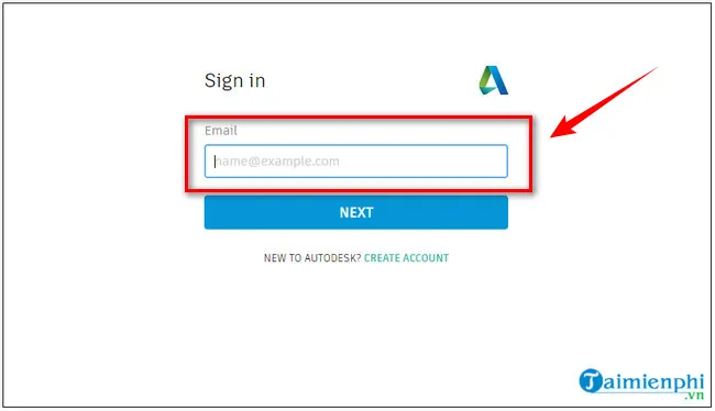 Đăng nhập tài khoản Autodesk