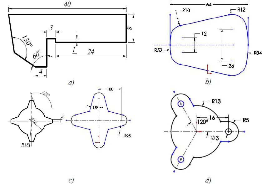Giao diện làm việc AutoCAD với các công cụ dựng hình 3D cơ bản