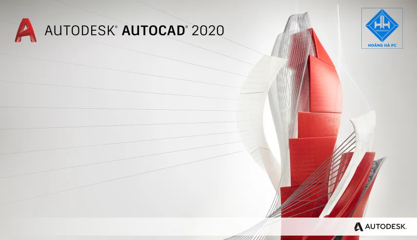 Giao diện phần mềm Autodesk AutoCAD 2020