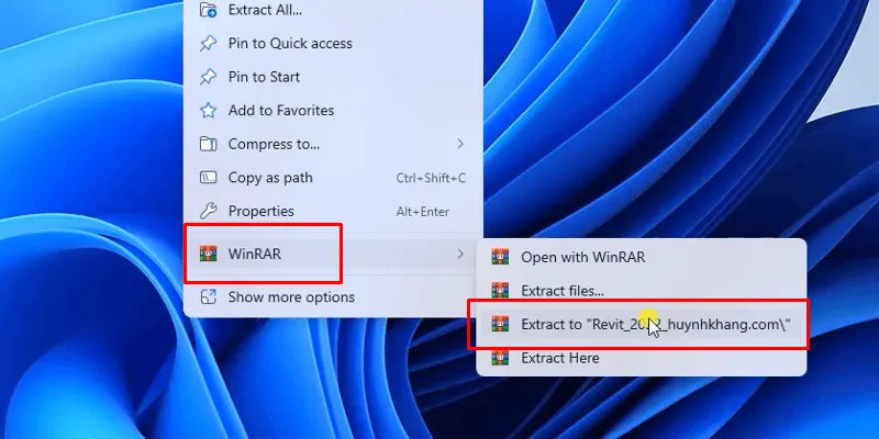 Giao diện phần mềm Revit 2022