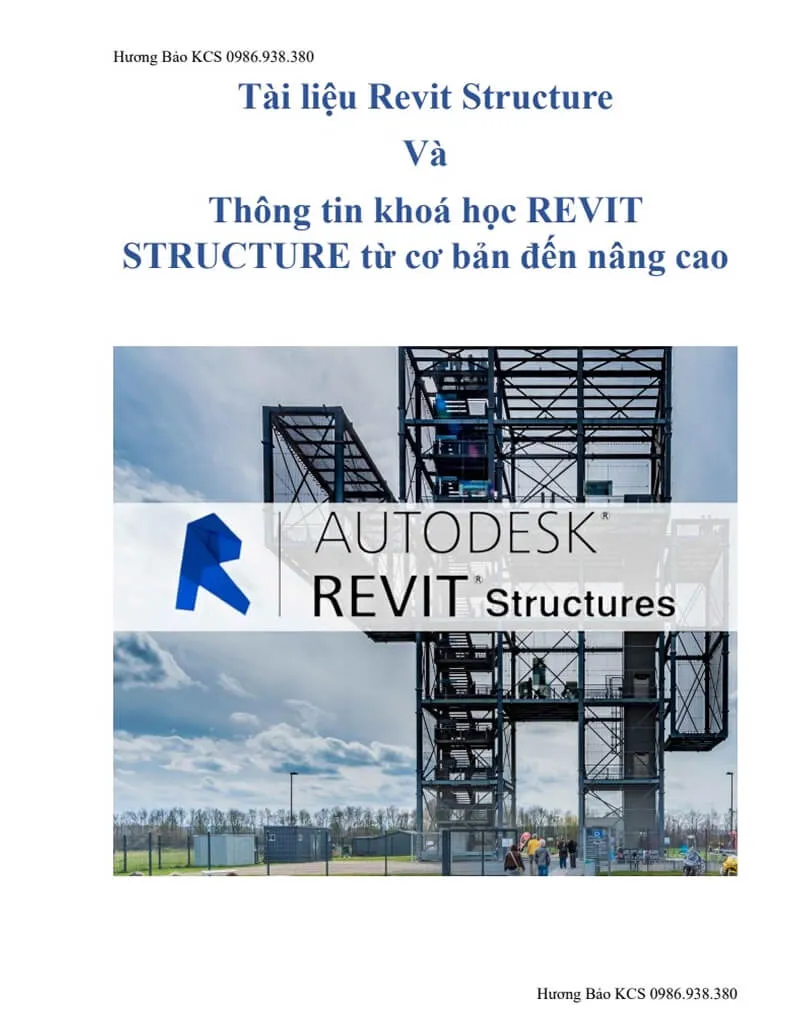 Giáo trình Revit Structure 2020 của thầy Lê Tiến Quang
