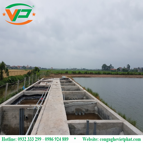 Sơ đồ hệ thống xử lý nước thải trong chăn nuôi lợn hiệu quả tại các trang trại quy mô lớn