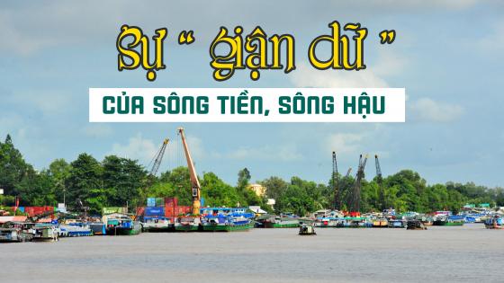 Hình ảnh thực tế một con kênh mương bị xói lở nghiêm trọng ở bờ, đất sạt xuống lòng kênh gây cản trở dòng chảy.