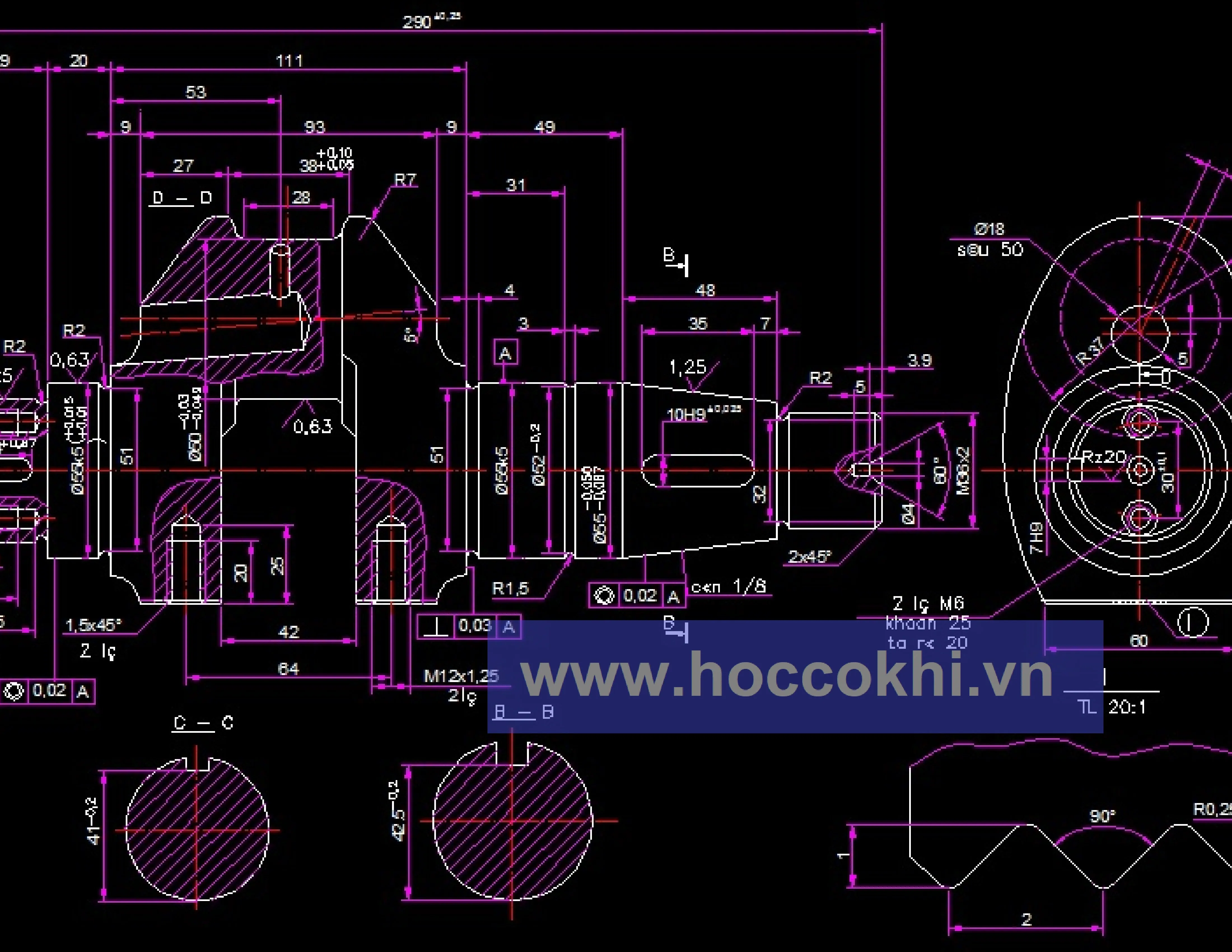 Hình ảnh minh họa học viên đang thực hành trên phần mềm AutoCAD