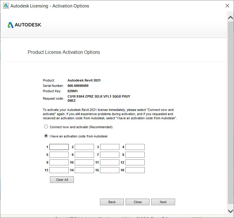 Hướng dẫn cài đặt revit 2021 - Bước 7