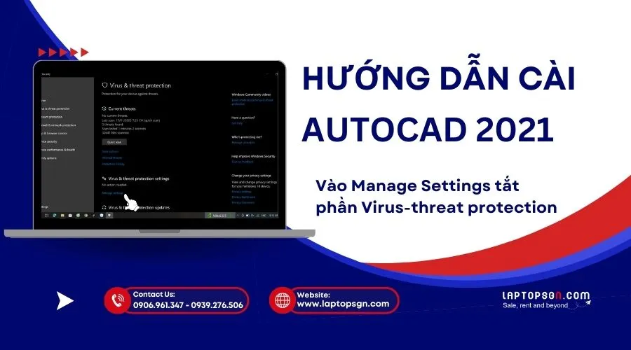 Hướng dẫn người dùng tắt kết nối Wi-Fi và tường lửa trước khi cài đặt phần mềm AutoCAD