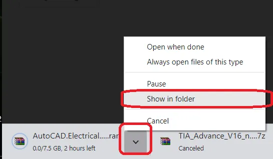 Lựa chọn thư mục lưu trữ tệp tin cài đặt AutoCAD Electrical 2017