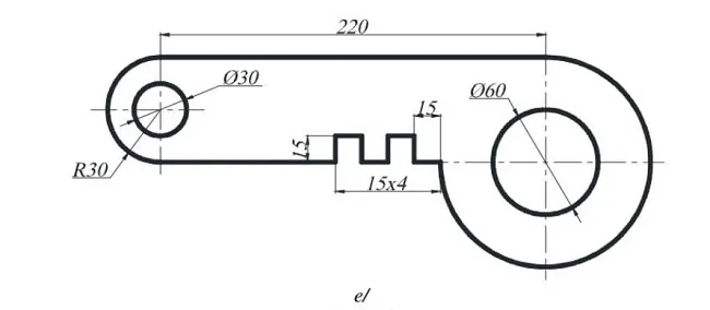 minh họa hình tập vẽ với lệnh Pline 2