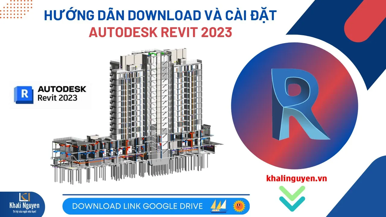 Mô hình BIM được tạo bằng Revit