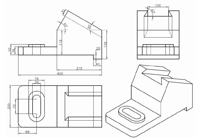 Mô hình sản phẩm được thiết kế chi tiết với các lệnh tạo khối Solid