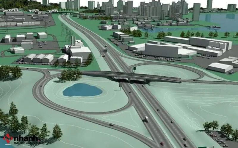 Mô phỏng 3D trong phần mềm ADS Civil giúp hình dung rõ ràng dự án