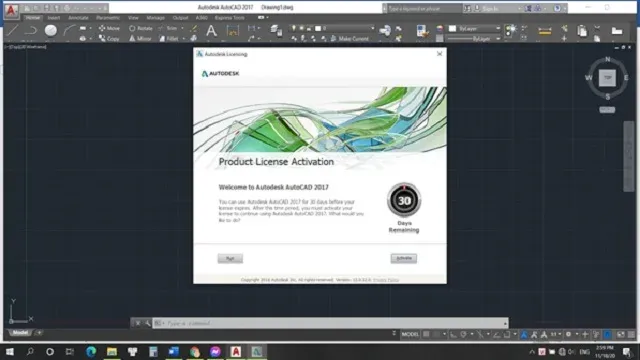Nhấp Activate để kích hoạt bản quyền AutoCAD 2020
