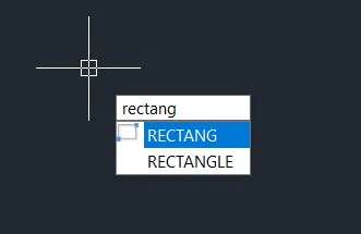 Sử dụng lệnh RECTANGLE để tạo khung bản vẽ