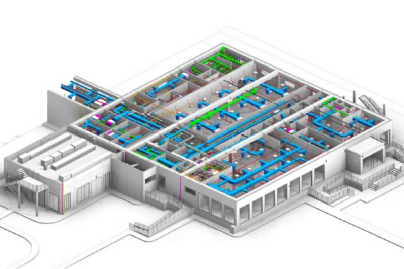 Thiết Revit MEP của học viên tại Frank Design Academy