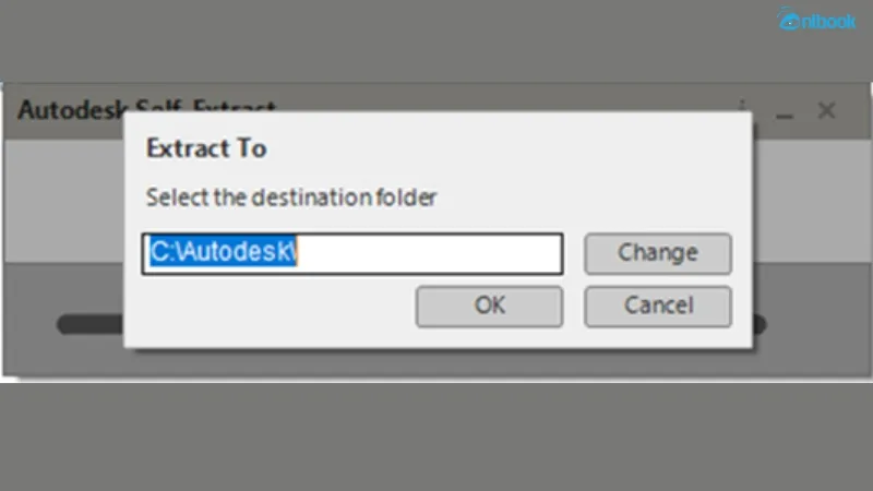 Thư mục chứa file cài đặt AutoCAD đã được giải nén