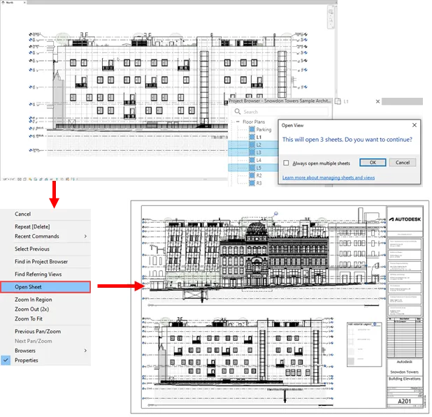 Tính năng open sheet directly
