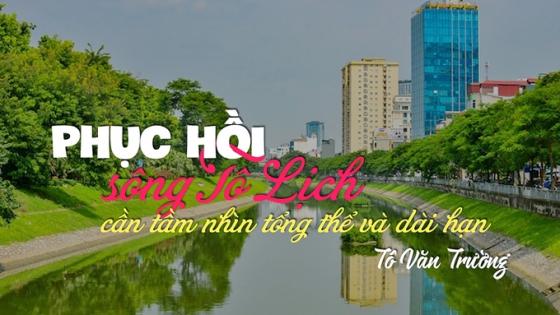 Toàn cảnh giải pháp kè sông Tô Lịch đang được thi công tại Hà Nội và thách thức địa chất