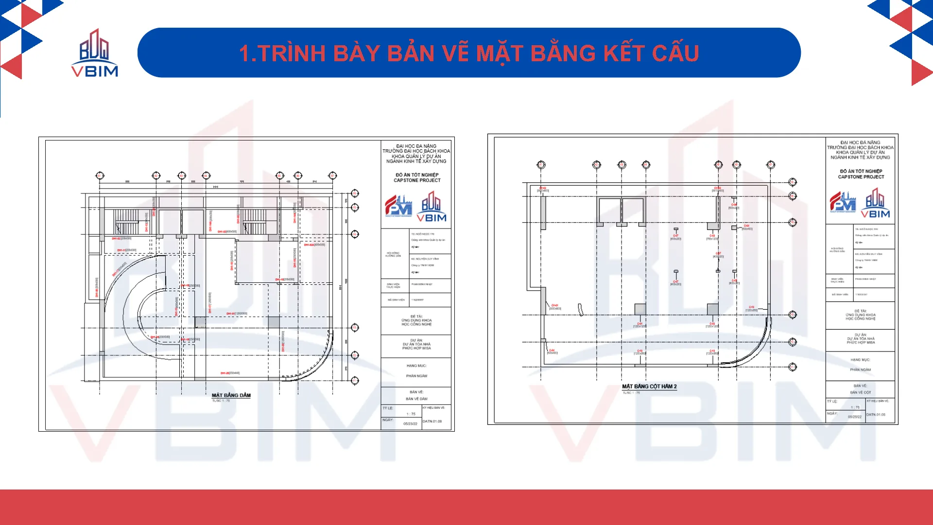 Trình bày bản vẽ