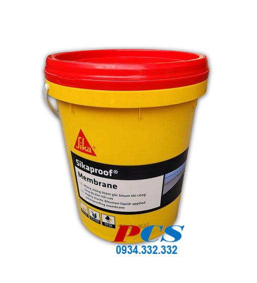 Hình ảnh tầng hầm của một công trình lớn được bảo vệ hoàn hảo bởi lớp màng chống thấm Conmik Membrane màu đen