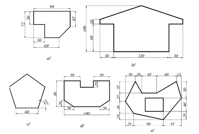 Vẽ các đoạn thẳng nối tiếp trong phần mềm CAD